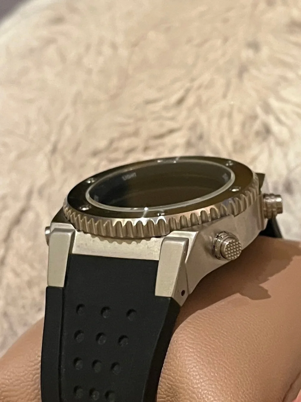 RARE Brera Orologi Sport Digital Watch BRSMDISS01 SS Black Band